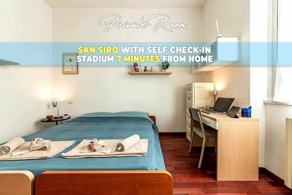 Accommodatie bij particulieren San Siro A 7 Minuti Stanza Con Zone Comuni *