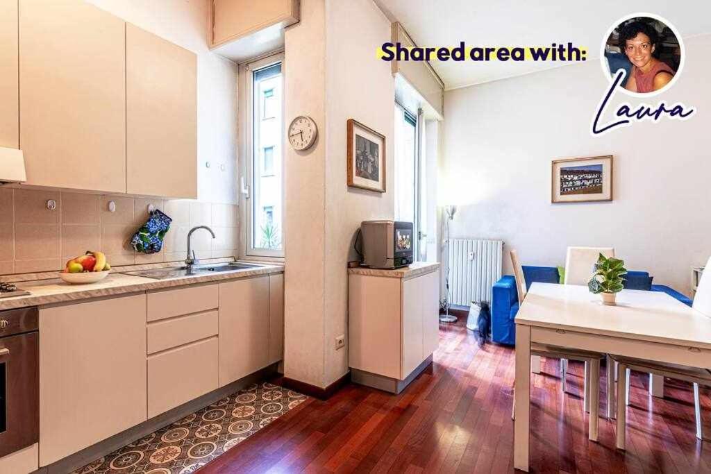 San Siro A 7 Minuti Stanza Con Zone Comuni Accommodatie bij particulieren Milaan